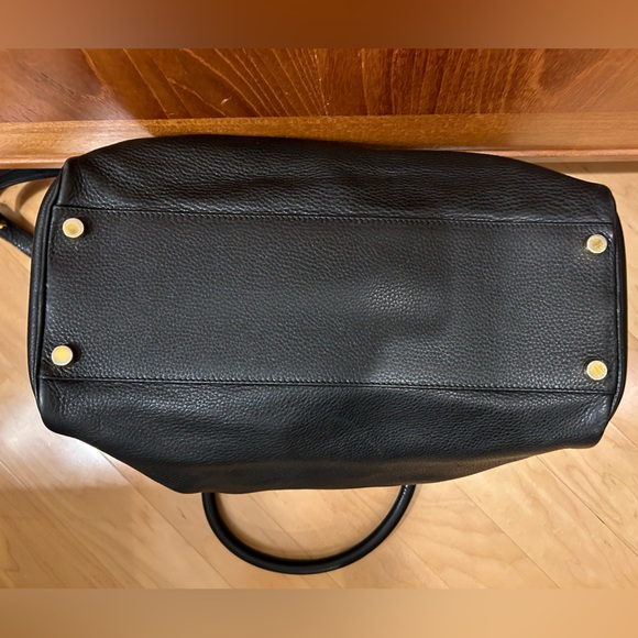 Tom Ford Black Pebbled Leather Frea Freya Satchel Handbag - Picture 3 of 13